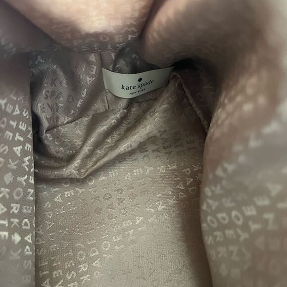 Kate Spade Berkeley Lane Rachelle Small Satchel Porcelain White & Black Leather - Picture 9 of 9